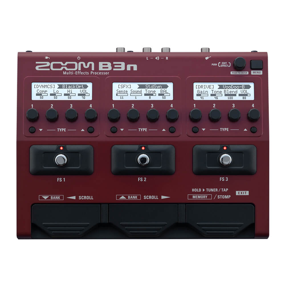 ZOOM B3n Multi-Effects Processor【即日発送】（新品/送料無料