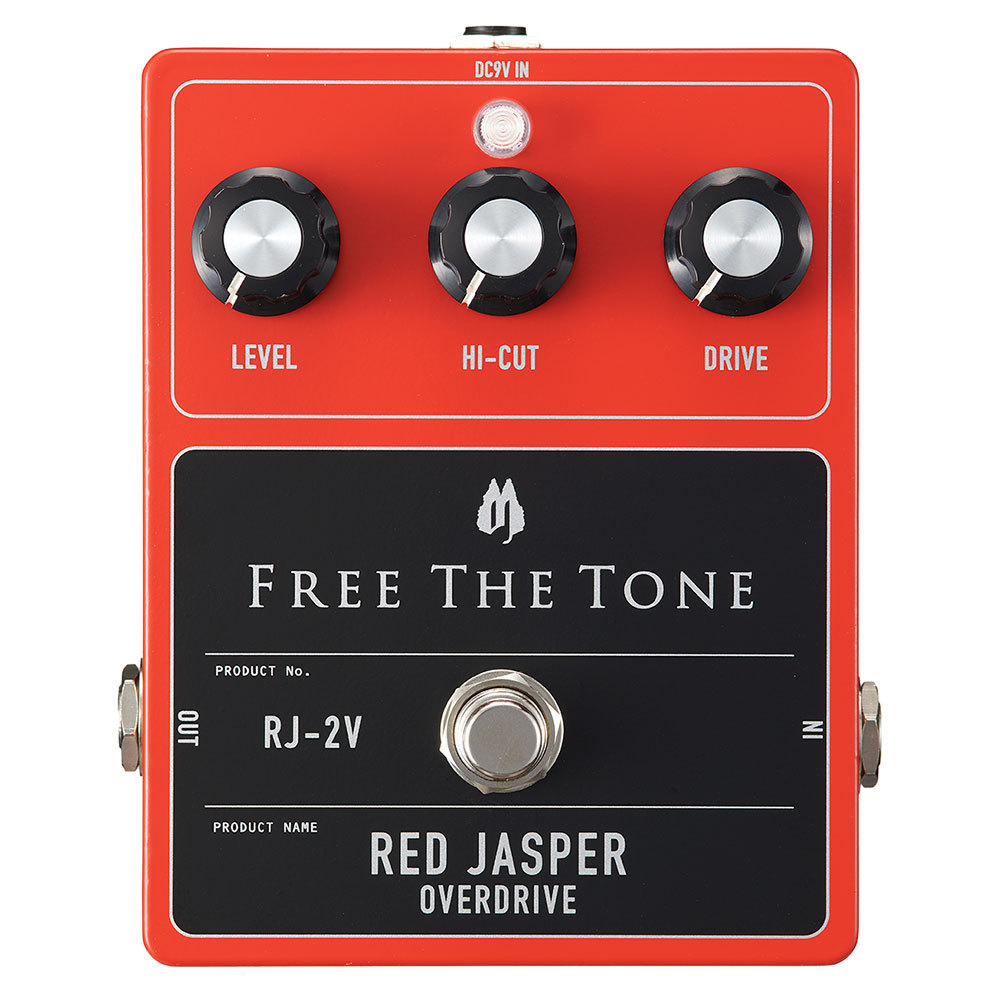 Free The Tone RJ-2V Red Jasper OverDrive オーバードライブ ギター ...