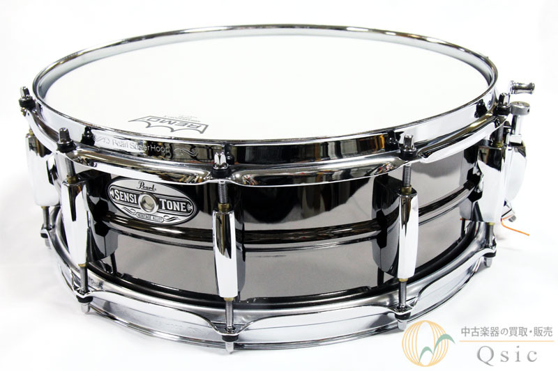 Pearl 14x5 SensiTone Heritage Alloy Black/Brass Snare Drum (STH1450BR)