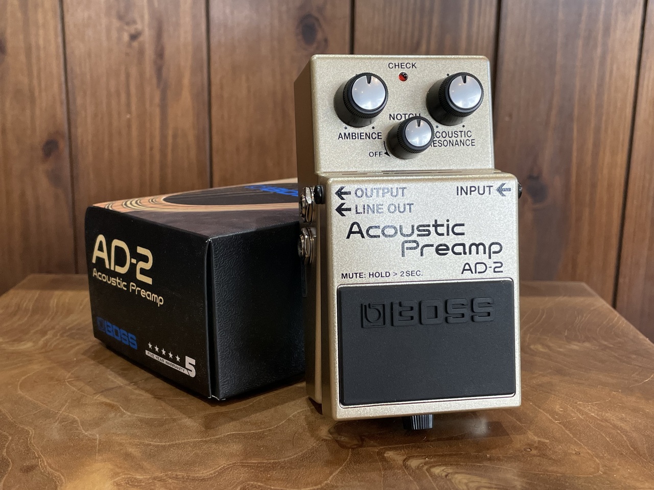 BOSS AD-2 Acoustic Preamp【美品USED】（中古）【楽器検索デジマート】