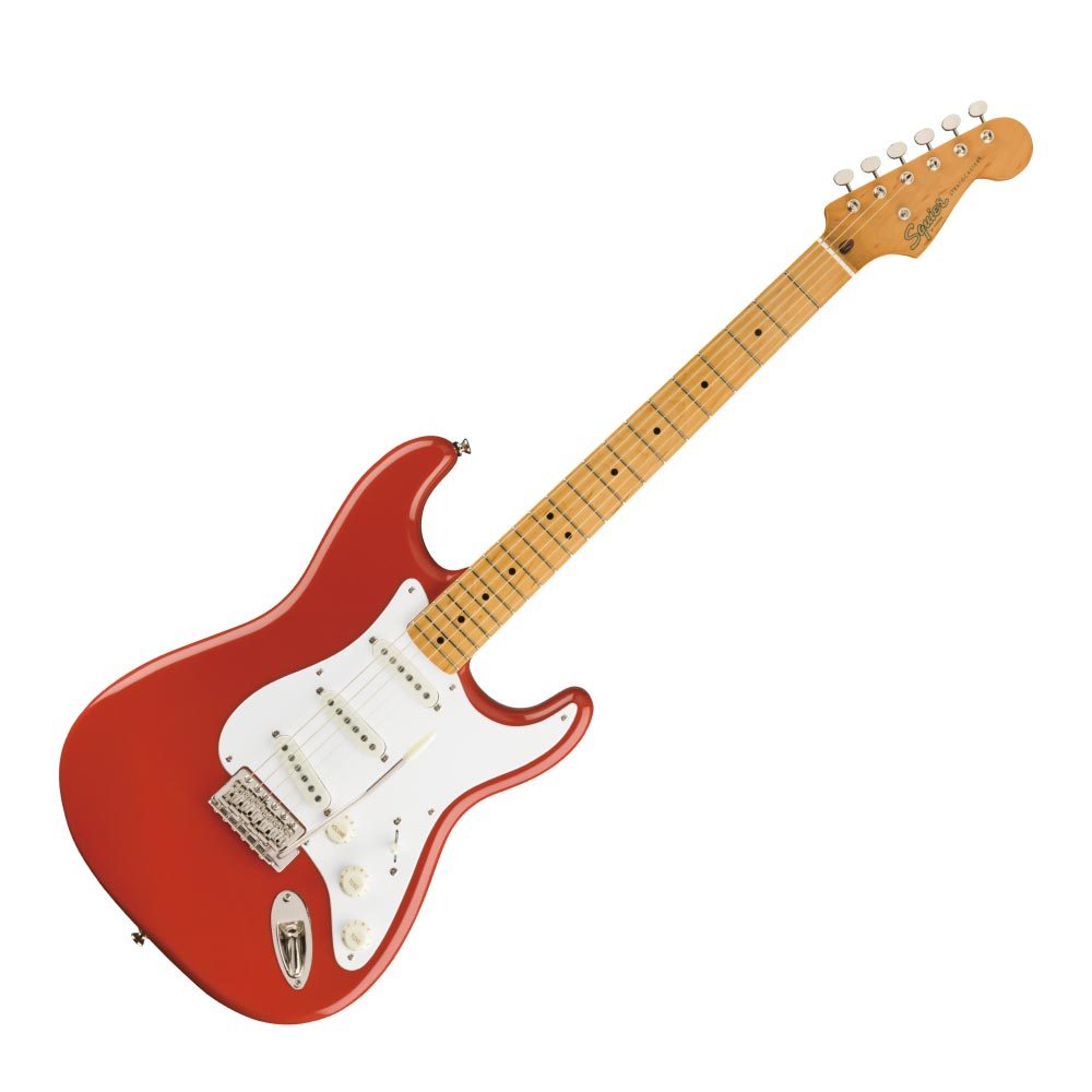 ギター Squier by Fender Startocaster 赤楽器・機材 - ギター