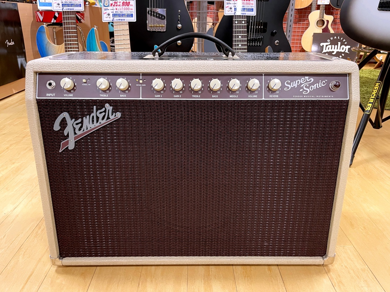 Fender Super-Sonic 22 Combo Blonde【アウトレット特価】（B級特価/送料無料）【楽器検索デジマート】