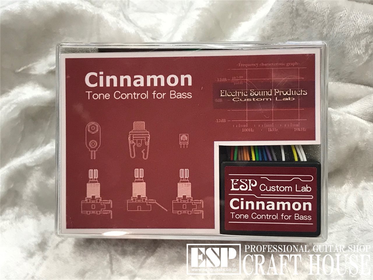 ESP Custom Lab Cinnamon 3band EQ