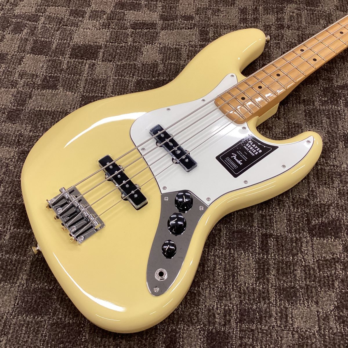 Fender Player Jazz Bass, Maple Fingerboard, Buttercream ジャズ