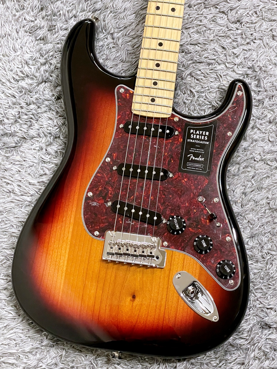 Edition　Limited　3-Colo　フェンダーPlayer　FENDER　ギター　Shell　Stratocaster　Tortoise　Pickguard,