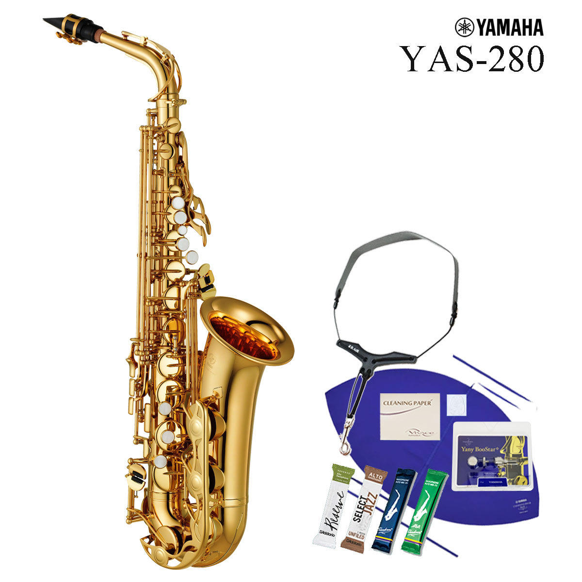 YAMAHA YAS-280 ヤマハ スタンダード アルトサックス ラッカー仕上