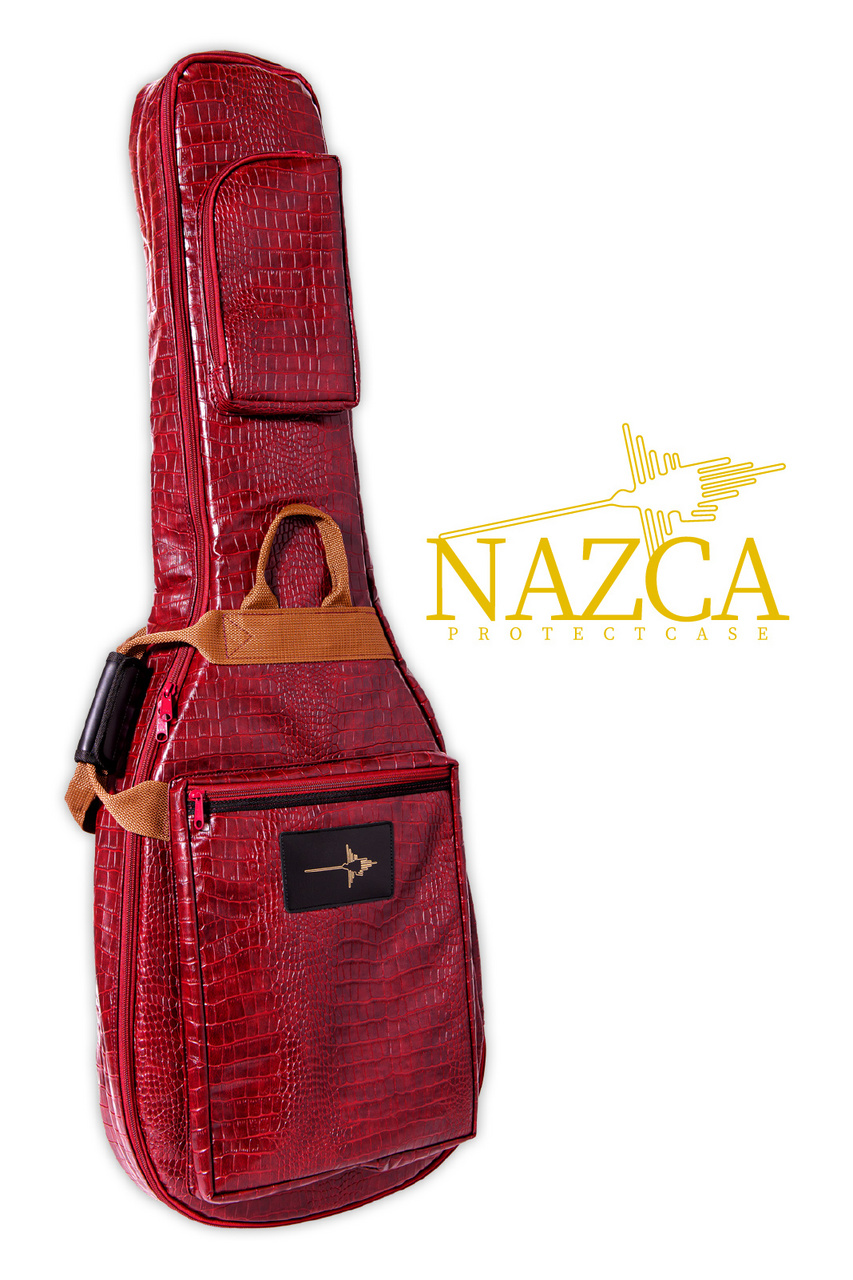 NAZCA PROTECT CASE EG用 ~ Red Alligator ~【ST/TL/LP向け】（新品