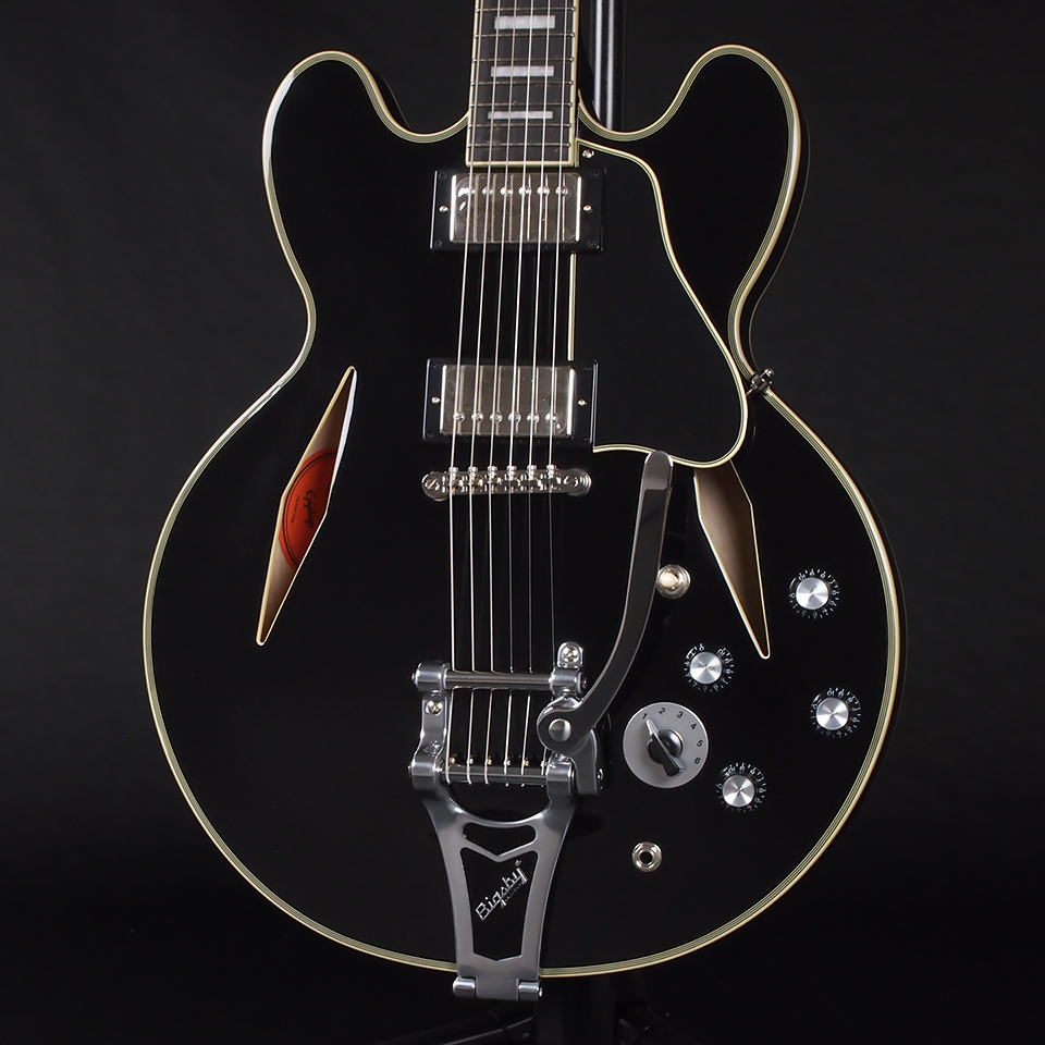 Epiphone Shinichi Ubukata ES-355 Custom Bigsby ver.02 ~Ebony