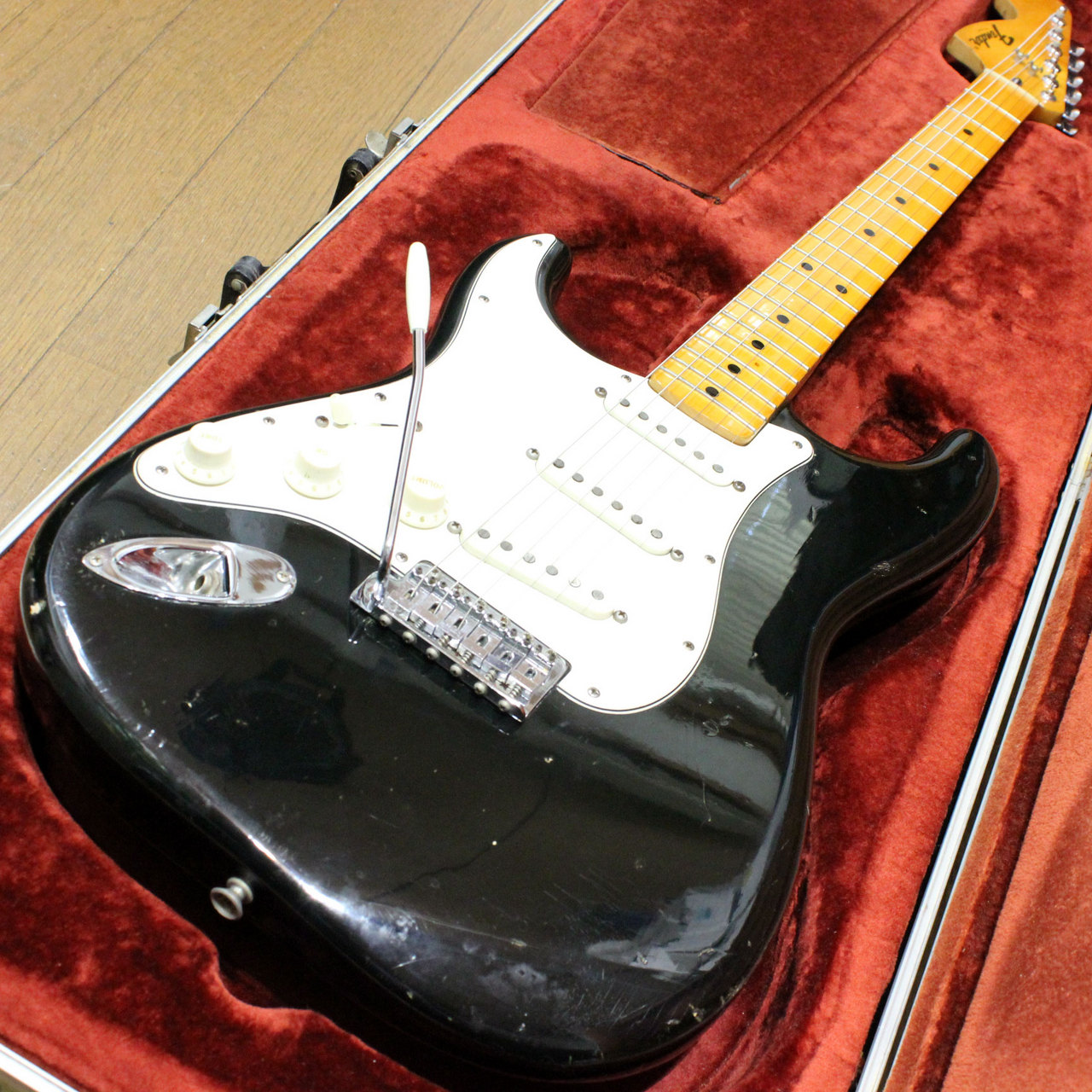 Fender Stratocaster Black ストラトキャスター 黒 ジミヘン仕様 1975 ...