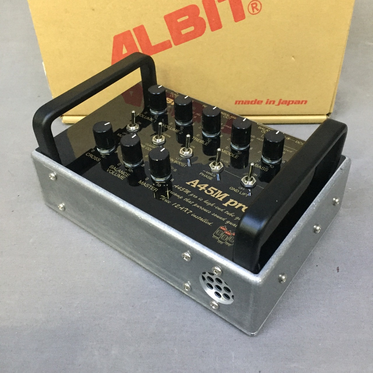 フラワープリント 【美品】ALBIT A45M pro 真空管プリアンプ - 通販