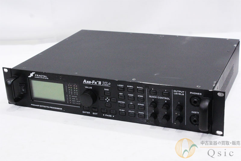 FRACTAL AUDIO SYSTEMS Axe-FX II XL+ [XG077]（中古/送料無料）【楽器検索デジマート】