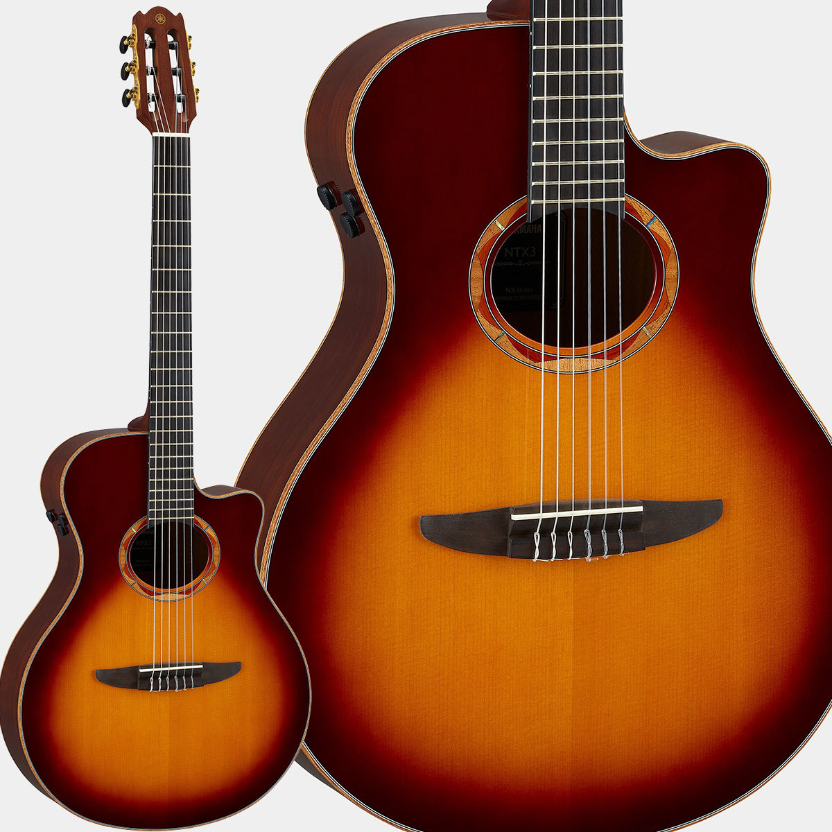 YAMAHA NTX3 BROWN SUNBURST エレガットギター クラシックギター（新品