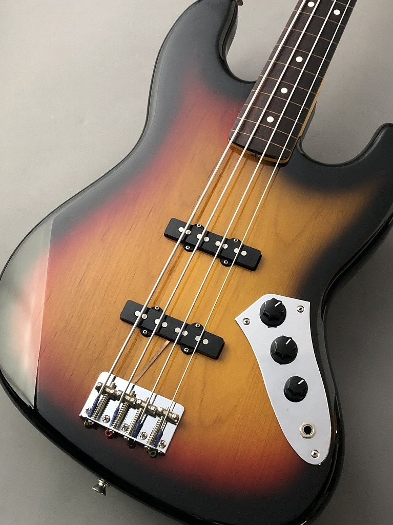 【日本製】 Fender Japan JB62-FL Jazz Bass (3TS) フレットレス:【新色登場】 -www