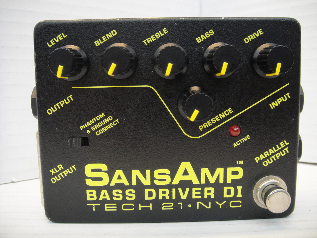 TECH21 SANSAMP BASS DRIVER 最初期型 | monsterdog.com.br