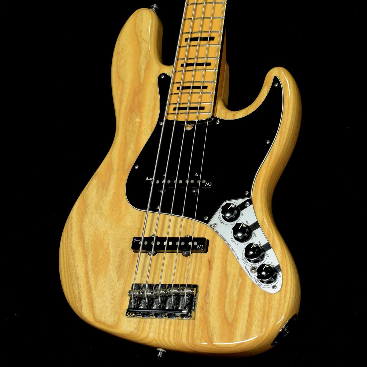 Fender American Deluxe Jazz Bass V N3 Pickup Ash Natural【福岡 