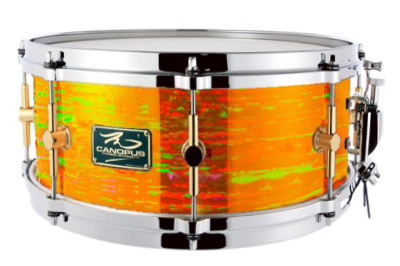 canopus The Maple 6.5x14 Snare Drum Citrus Mod（新品/送料無料
