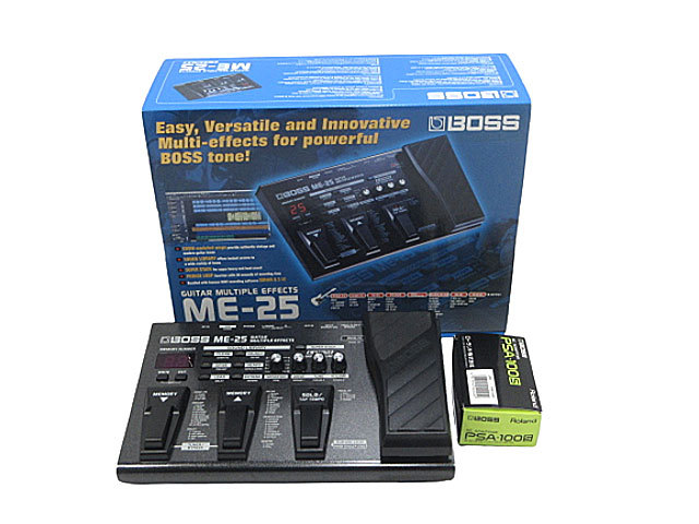 BOSS ME-25 GUITAR MULTIPLE EFFECTS ボス マルチエフェクター ...