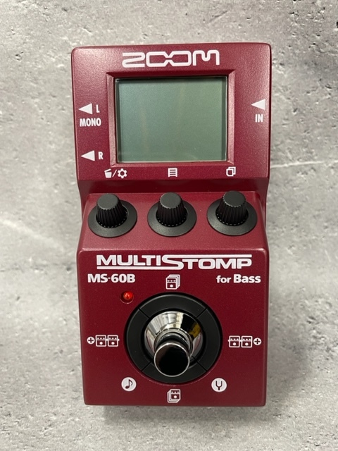 ZOOM MS-60B MultiStomp Bass Pedal（中古/送料無料）【楽器検索