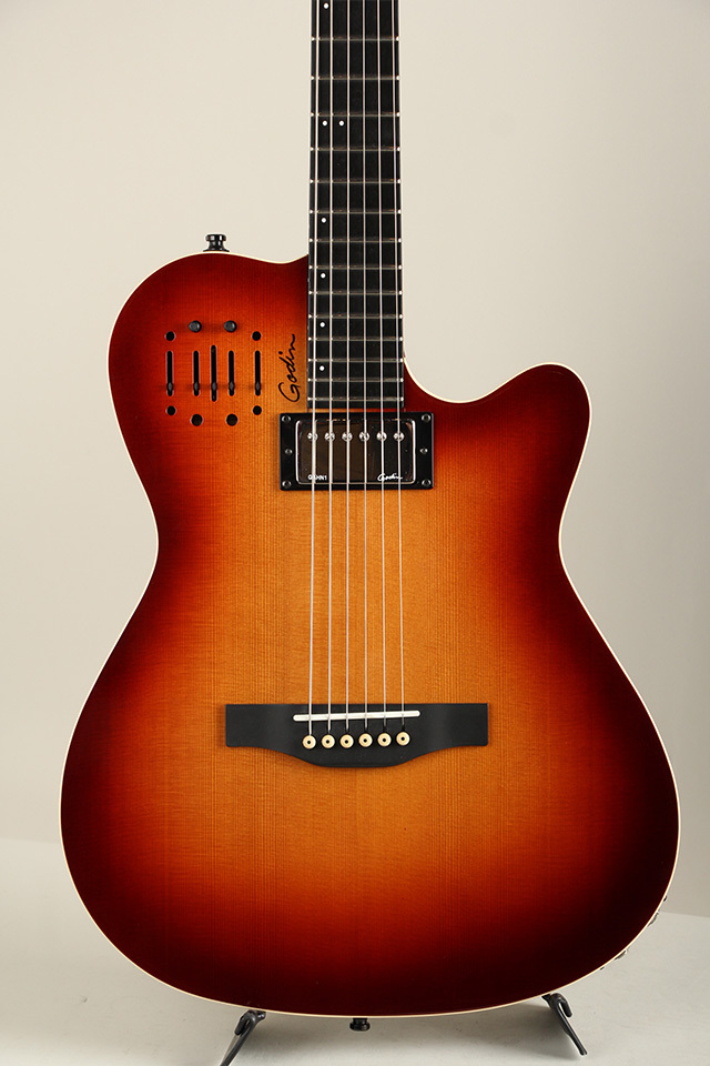 数量限定価格!! acoustic [専用]Godin +bag ゴダン A6 ULTRA Cognac