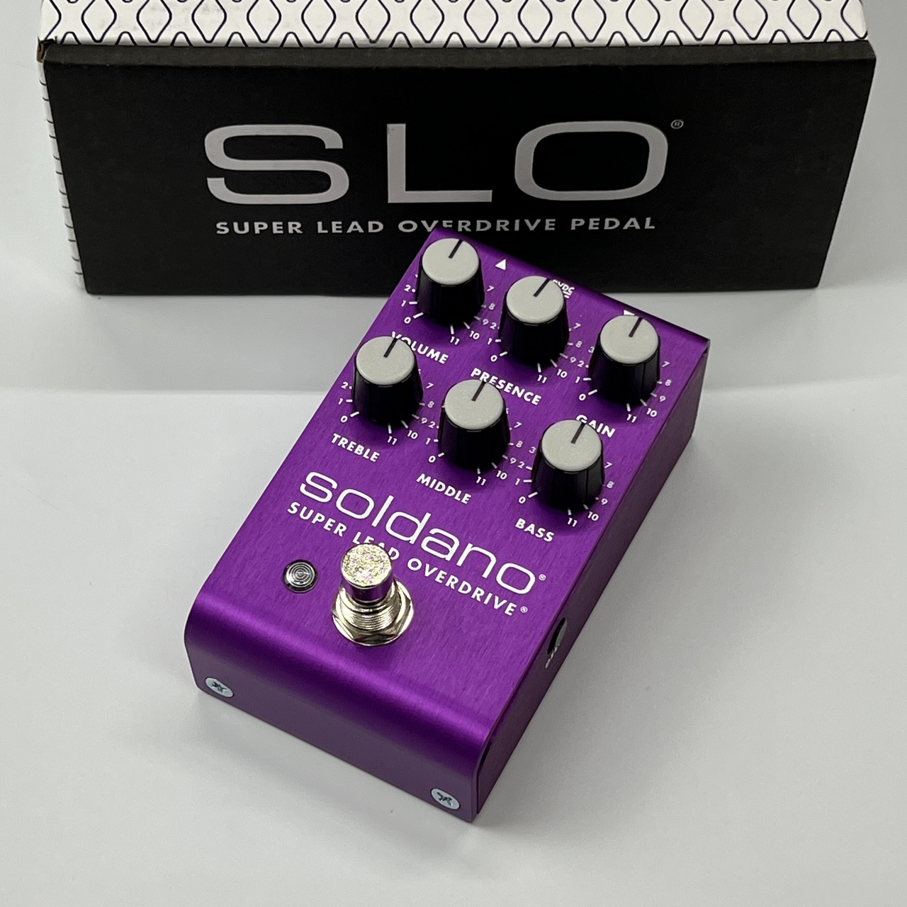 いラインアップ Soldano SLO Pedal - Purple Anodized