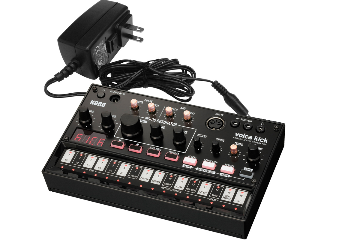 KORG volca kick 【専用ACアダプターセット！】【WEBSHOP】（新品