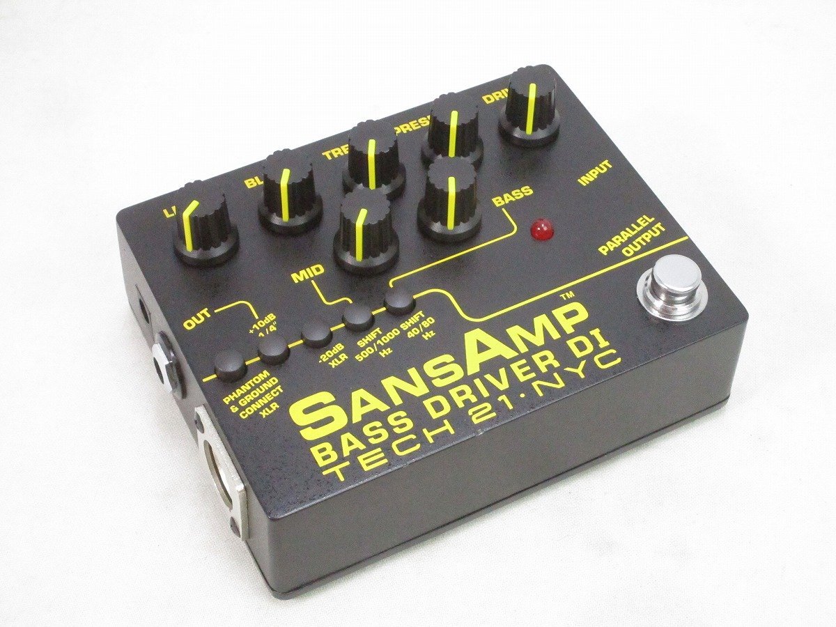 TECH21 SansAmp Bass Driver DI V2 ベース用DI／ダイレクトボックス