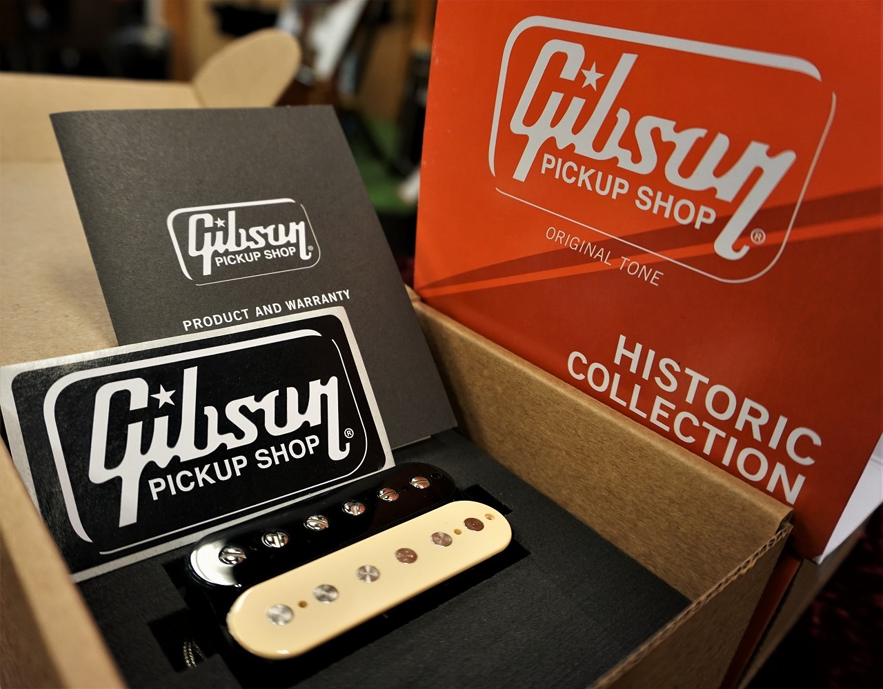 Gibson 【Historic Collection】 Custombucker -Zebra, 2-Conductor 