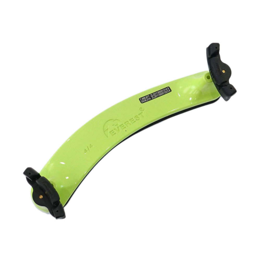 Everest Neon Green 4/4 バイオリン用肩当て（新品/送料無料）【楽器