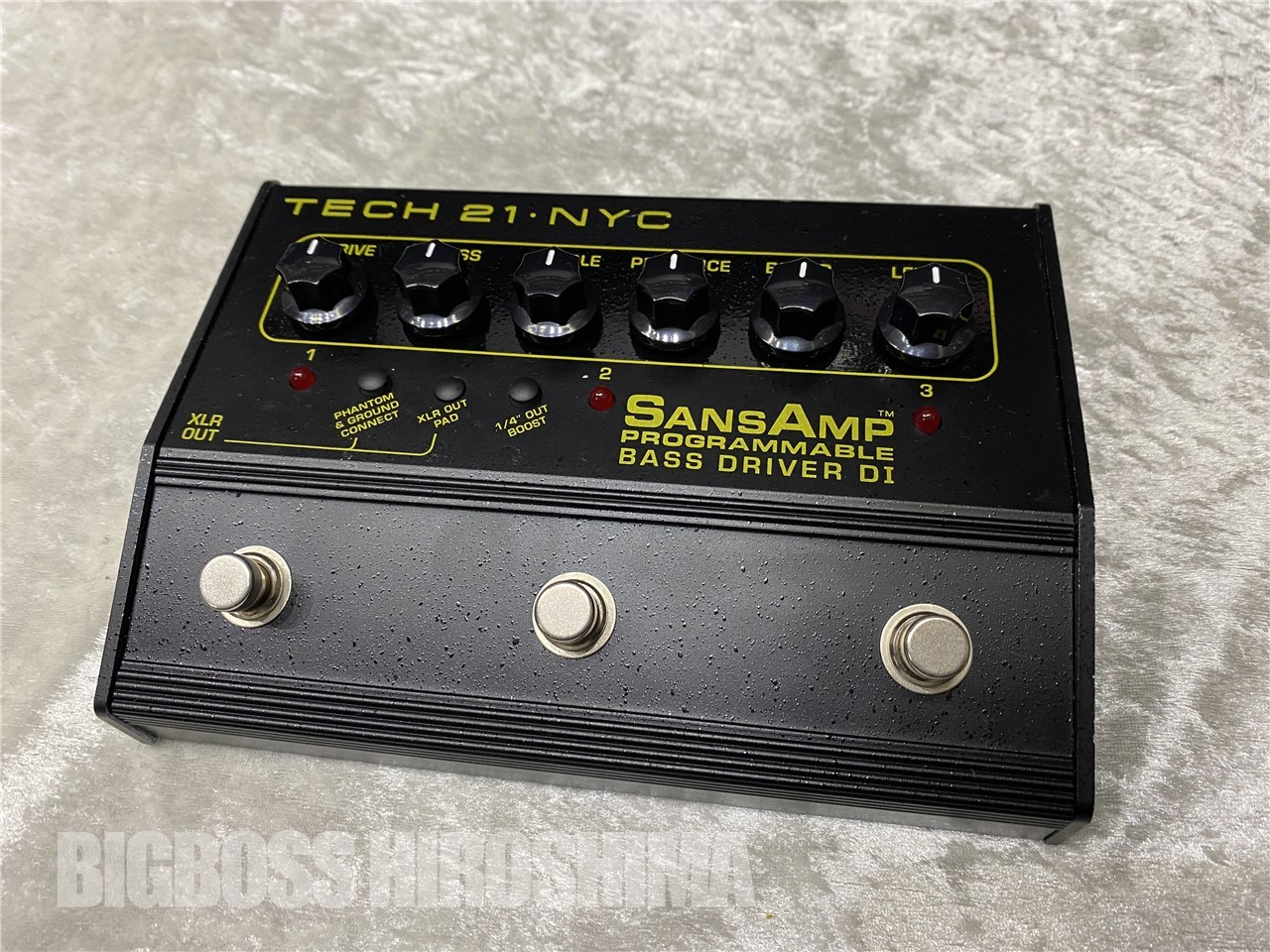 SANSAMP 3ch PROGRAMMABLE BASS DRIVER DI - ベース