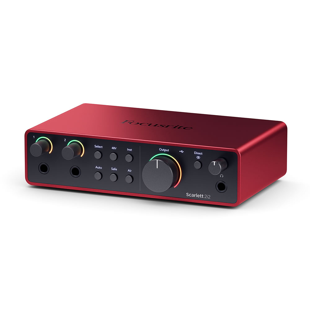 Focusrite Scarlett 2i2 (gen4) 国内正規品 オーディオ