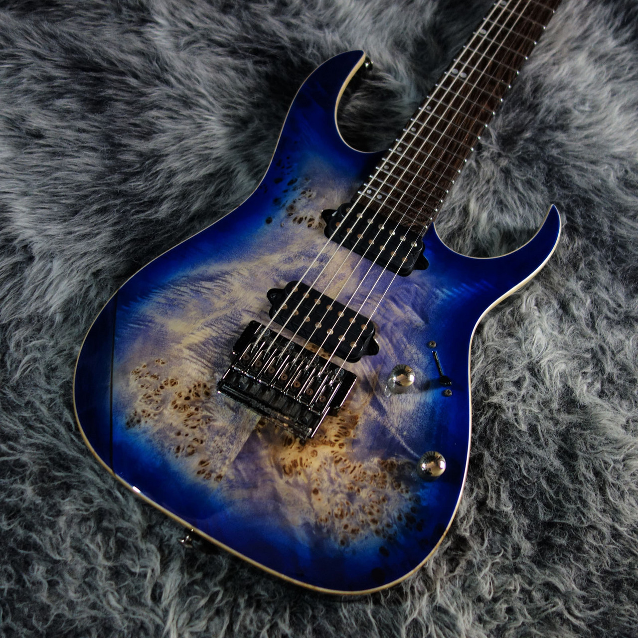 Ibanez Premium Series RG1027PBF Cerulean Blue Burst（中古/送料無料