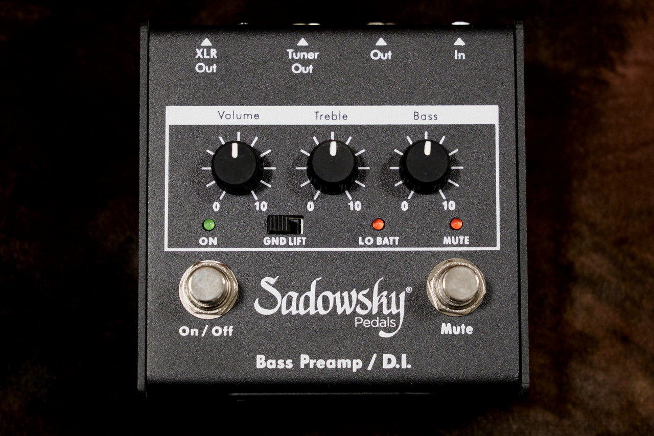Sadowsky SBP-1 Bass Preamp プリアンプ サドウスキー