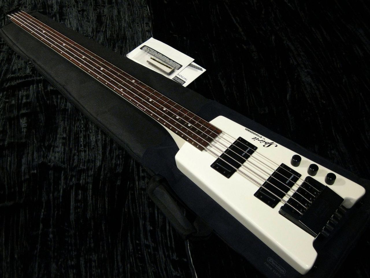 スタインバーガー ベース steinberger bass 5弦 アダプター付き-