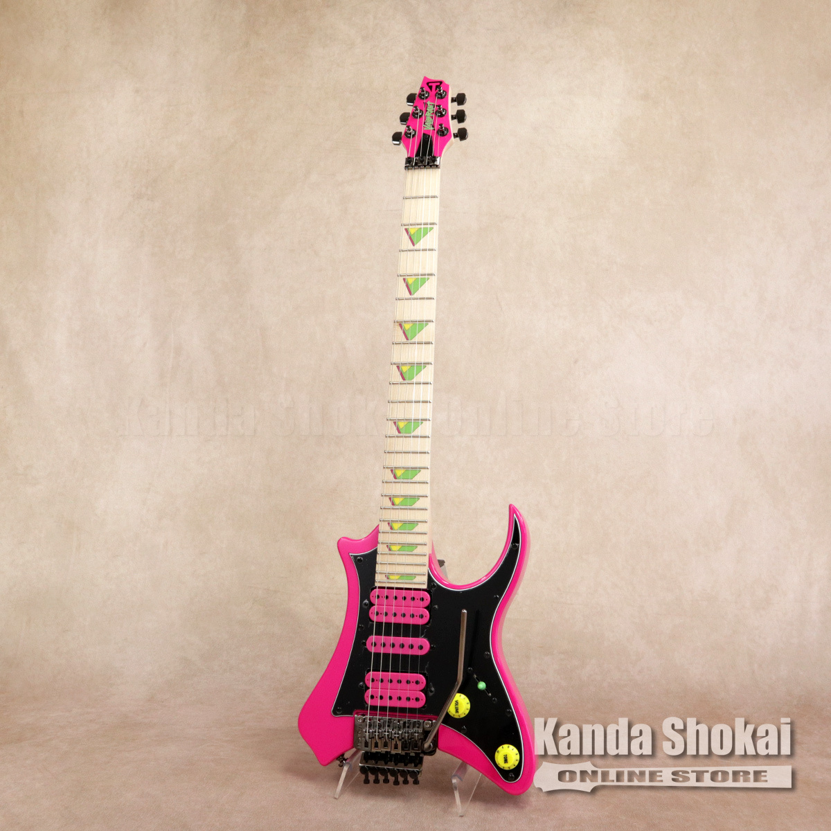 Traveler Guitar Vaibrant Deluxe V88X, Hot Pink（新品/送料無料