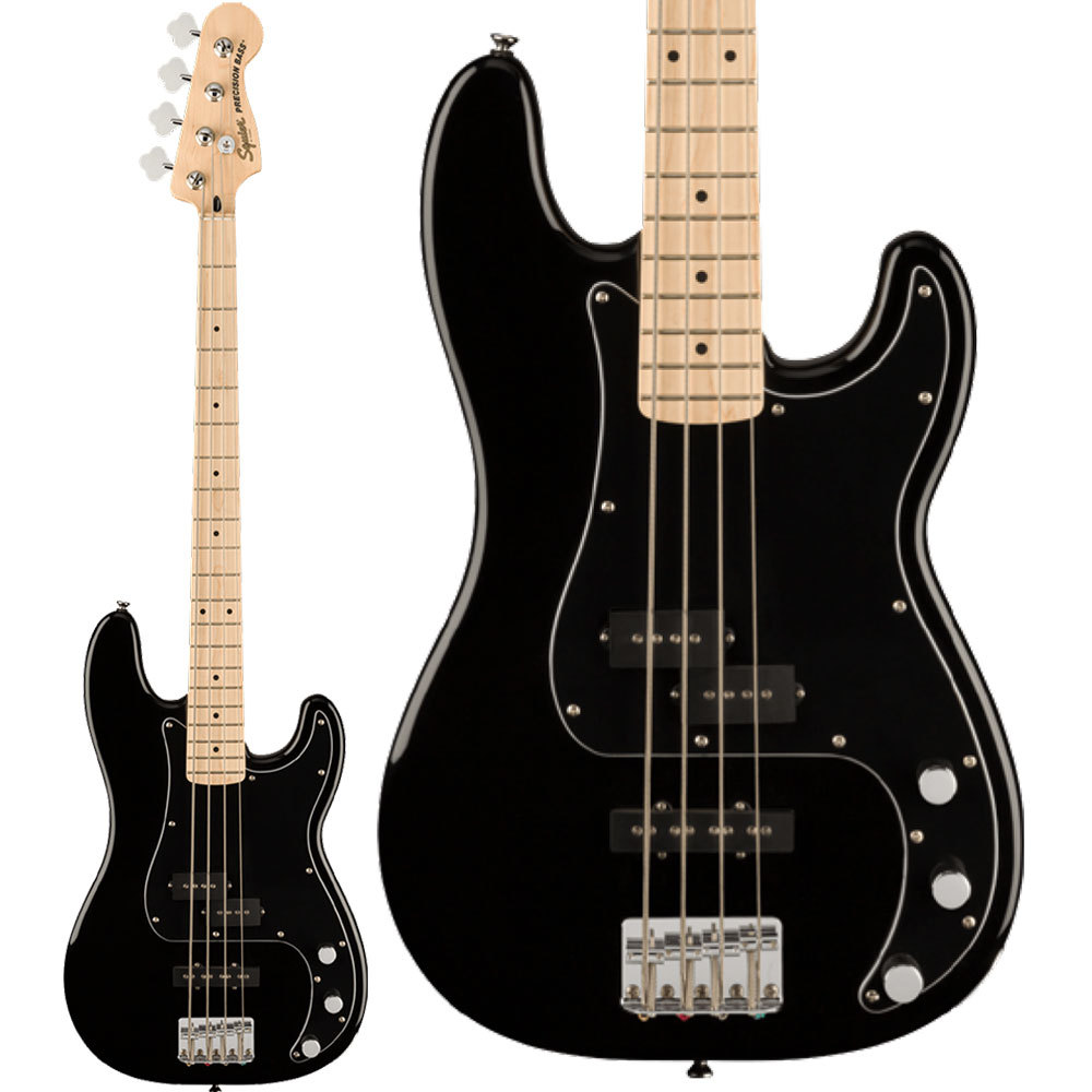 Squier by Fender Affinity Series Precision Bass PJ Black エレキ