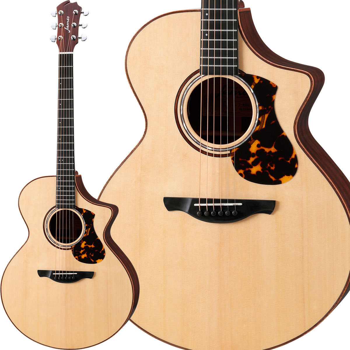 James オール単板ミニギター JB400GT/TS43mm - jkc78.com