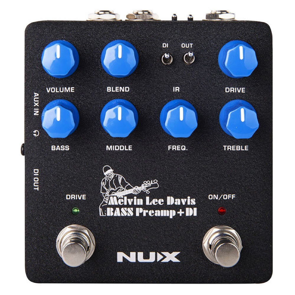 nux MLD Bass Preamp + DI NBP-5 ベース用プリアンプ D.I. 国内正規