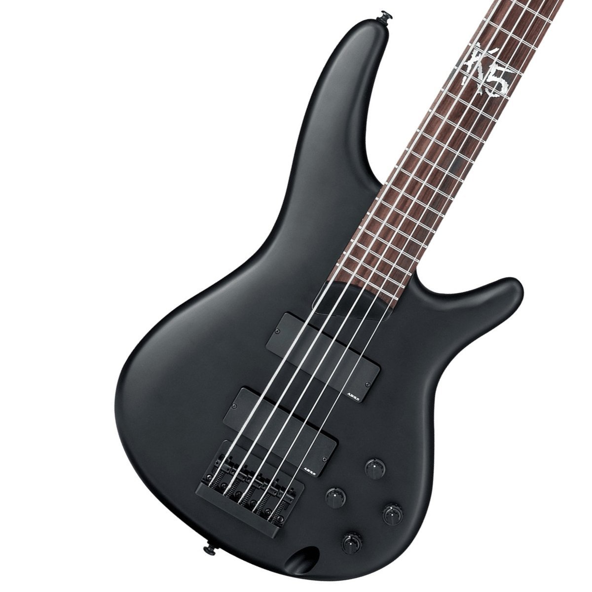 Ibanez K5-BKF (Black Flat) Fieldy (KORN) Signature Model