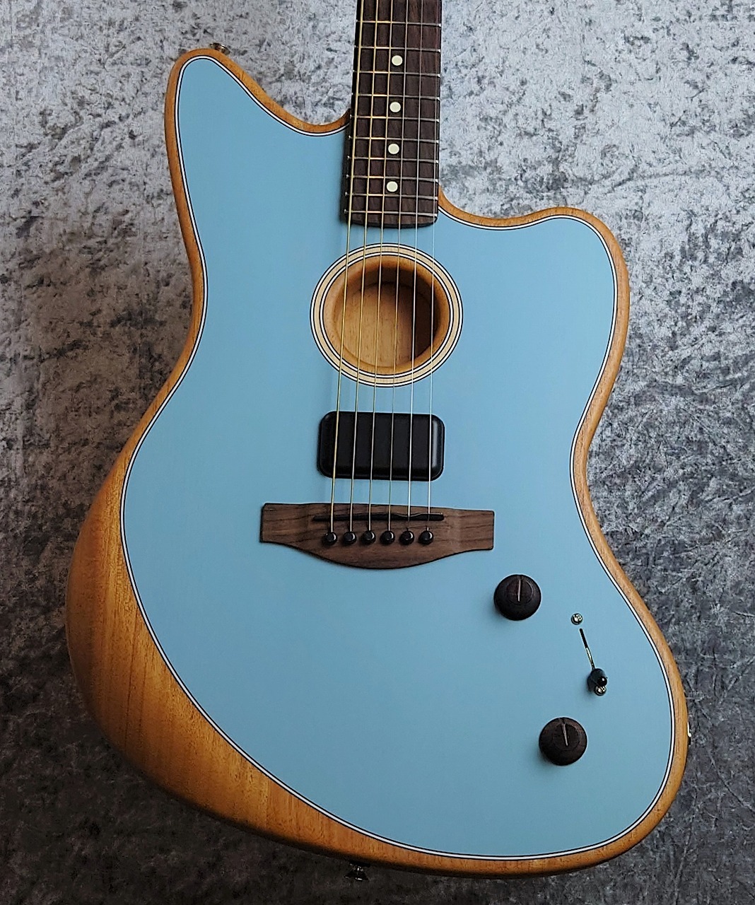 Fender Acoustasonic Player Jazzmaster / Ice Blue [#MXA2216752