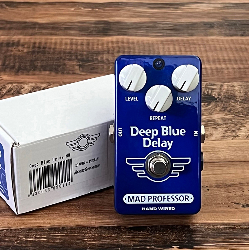 Mad Professor Deep Blue Delay HAND WIRED