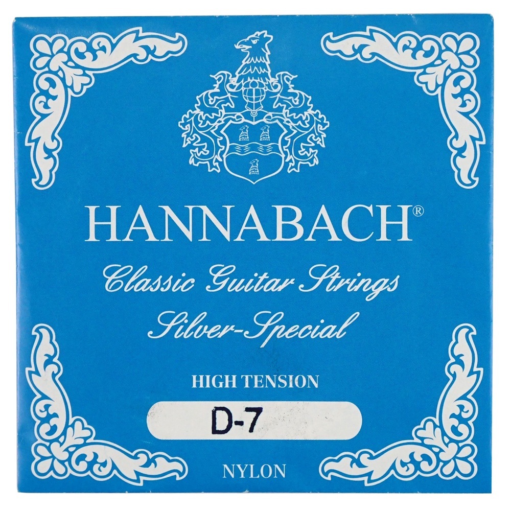 HANNABACH E8157 ZHT-Blue D/7 バロック式10弦クラシックギター 7弦用 バラ弦 1本（新品/送料無料）【楽器検索デジマート】