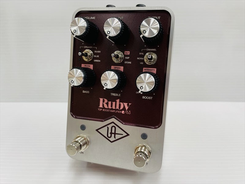 Universal Audio UAFX Ruby '63 Top Boost Amplifier（新品）【楽器
