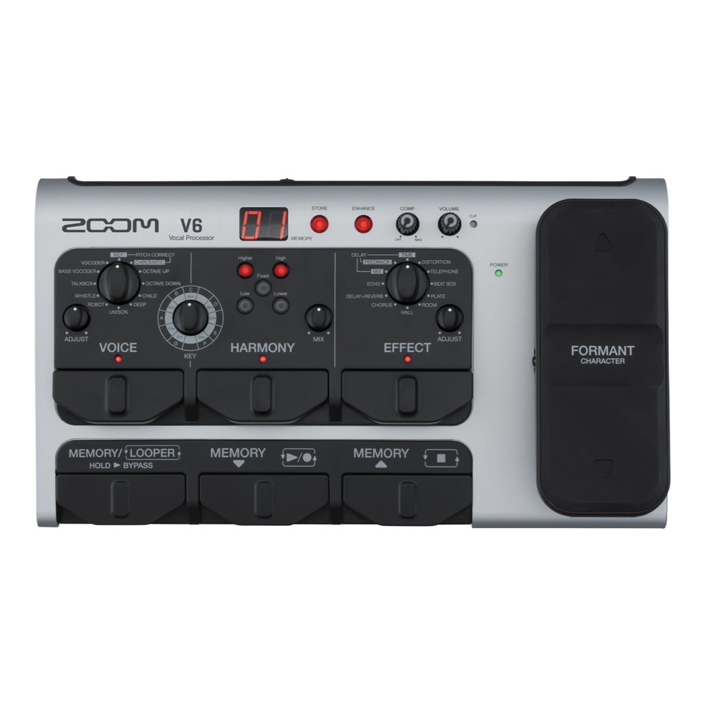 ZOOM V6-SP ボーカル専用プロセッサー エフェクター（新品/送料無料