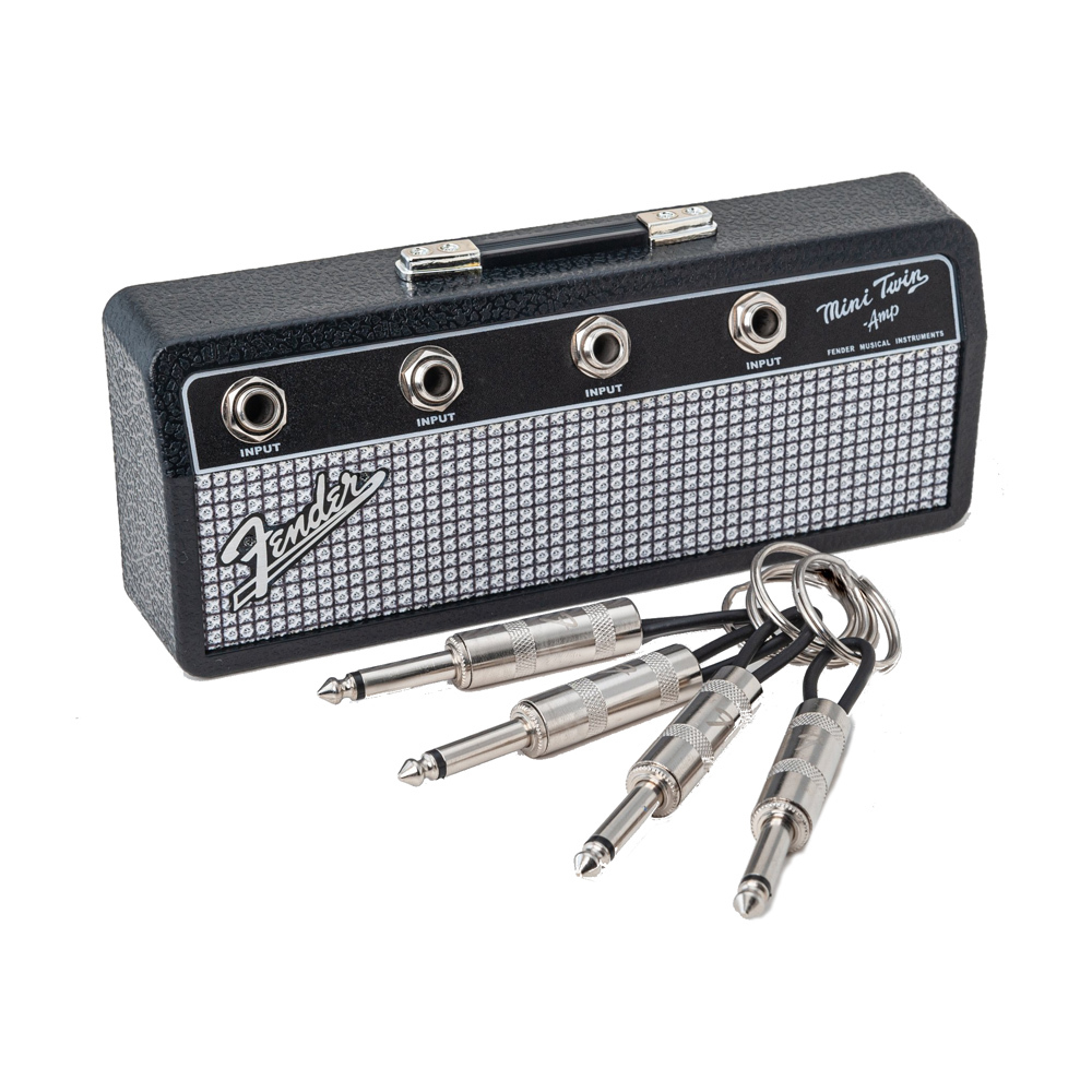 Pluginz Fender Mini Twin Amp Jack Rack アンプヘッド型キーハンガー キーチェーン4本付き（新品/送料無料 ）【楽器検索デジマート】