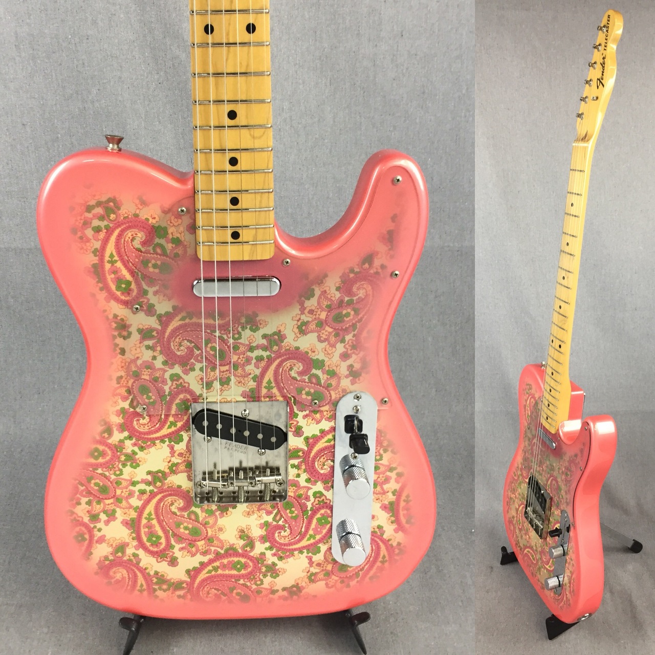 fender Japan pink Paisley テレキャスター 93-94年 www