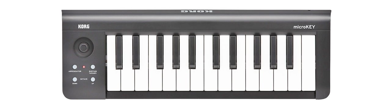 KORG microKEY-25 【未開封在庫】【25鍵 MIDIキーボード】【送料無料