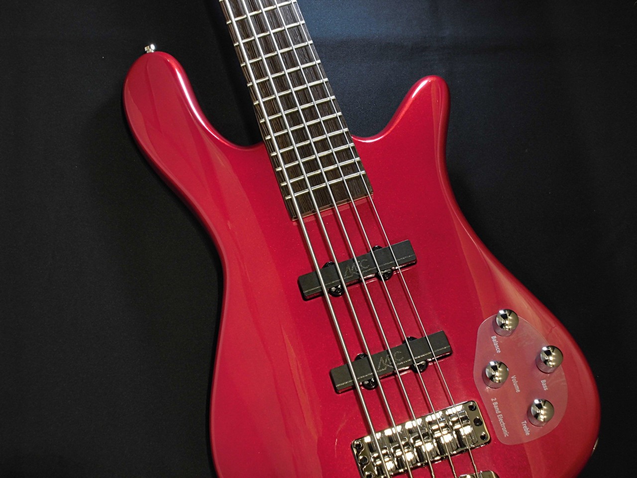 Warwick RockBass Streamer LX 5 / Metallic Red High Polish