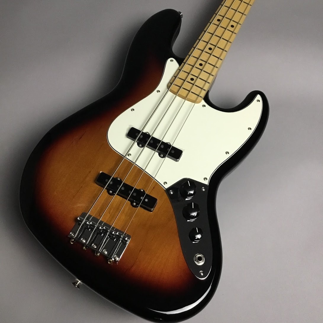 Fender Player Jazz Bass, Maple Fingerboard, 3-Color Sunburst