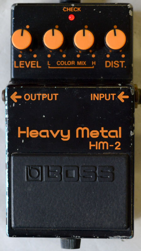 BOSS HM-2 エフェクター Ꮋeavy Metal 1987年製