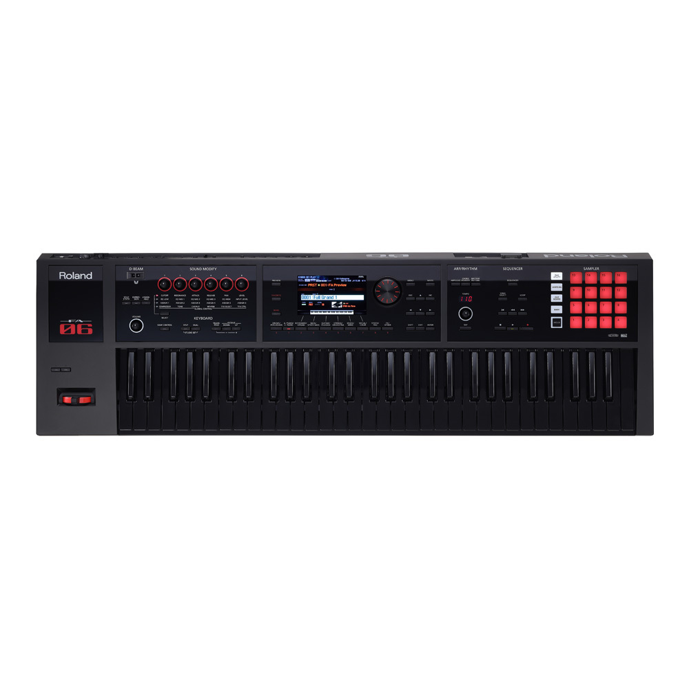 Roland Fa 06b Music Workstation 今なら即納可能 Key心斎橋店 新品特価 送料無料 楽器検索デジマート